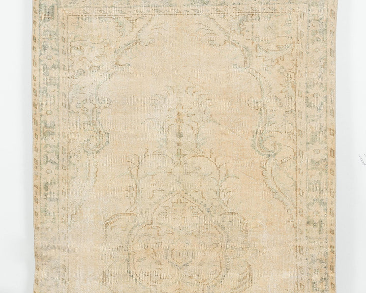 Faded Oushak Rug 5' 7" x 10' 1" | No. VR71772