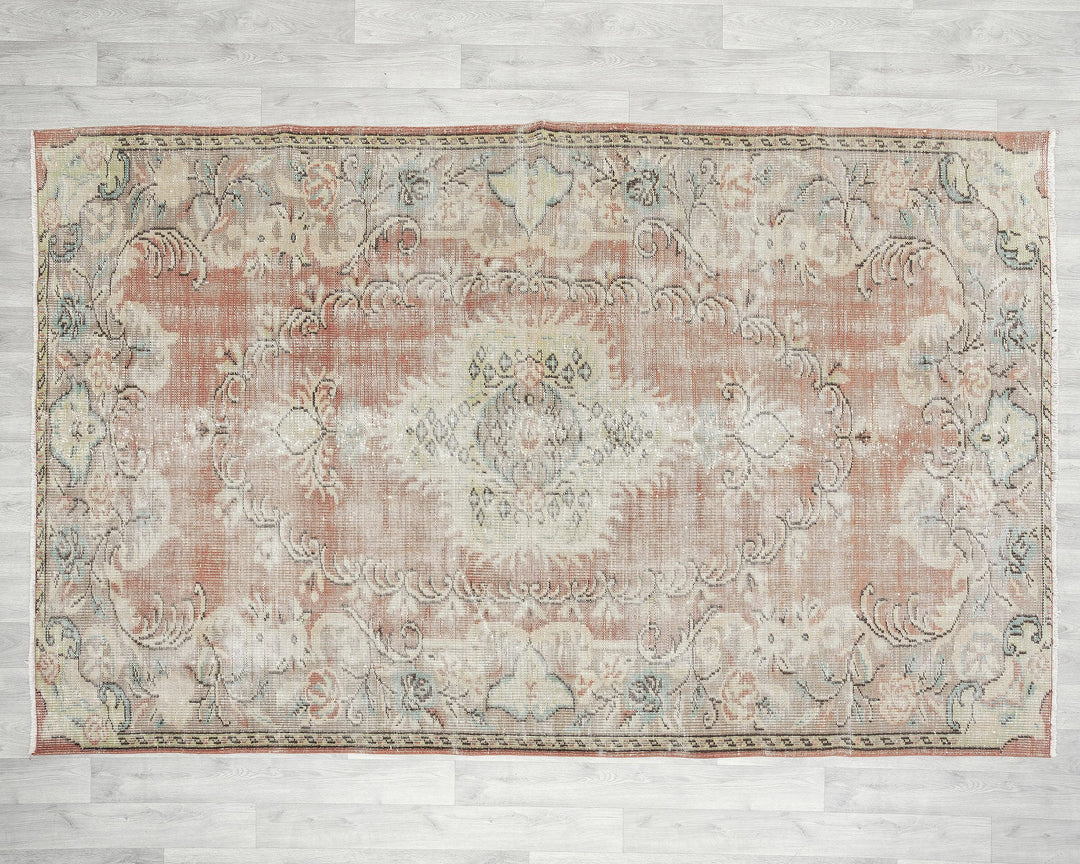 Oushak Rug 5' 8" x 9' 2" | No. VR74127