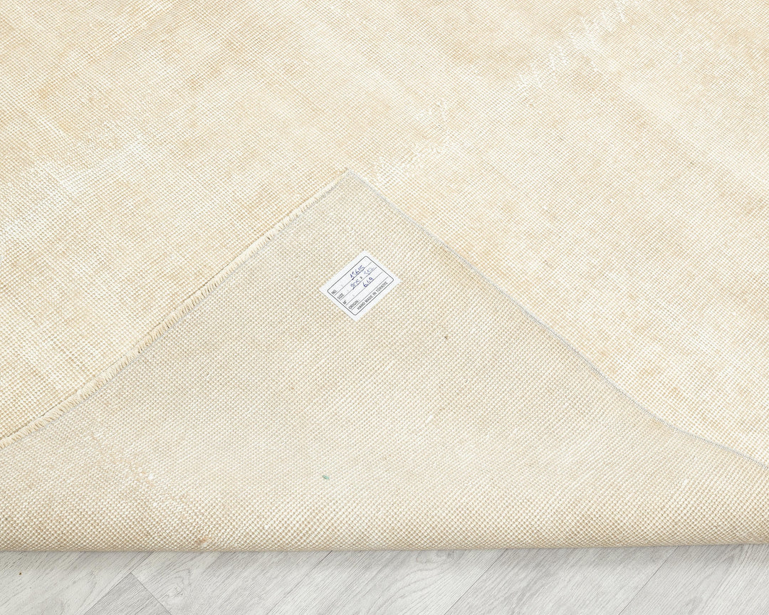 Beige Oushak Rug 6' 8" x 10' 5" | No. VR64206