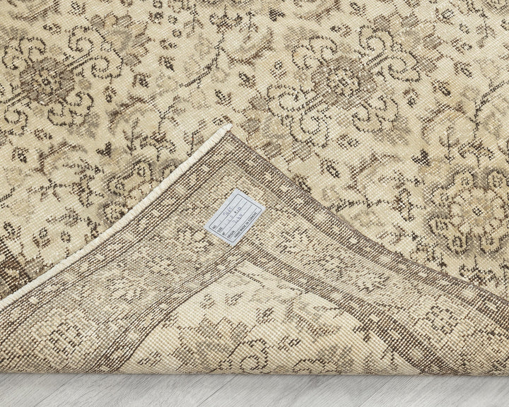 Faded Oushak Rug 3' 8" x 7' | No. VR48999
