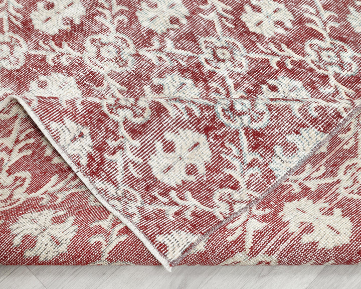Red Oushak Rug 6' 1" x 9' 7" | No. VR12470
