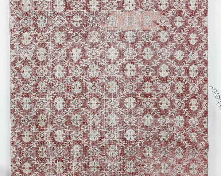 Red Oushak Rug 6' 1" x 9' 7" | No. VR12470