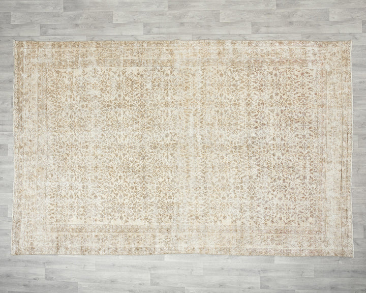 Faded Oushak Rug 7' x 10' 2" | No. VR43471
