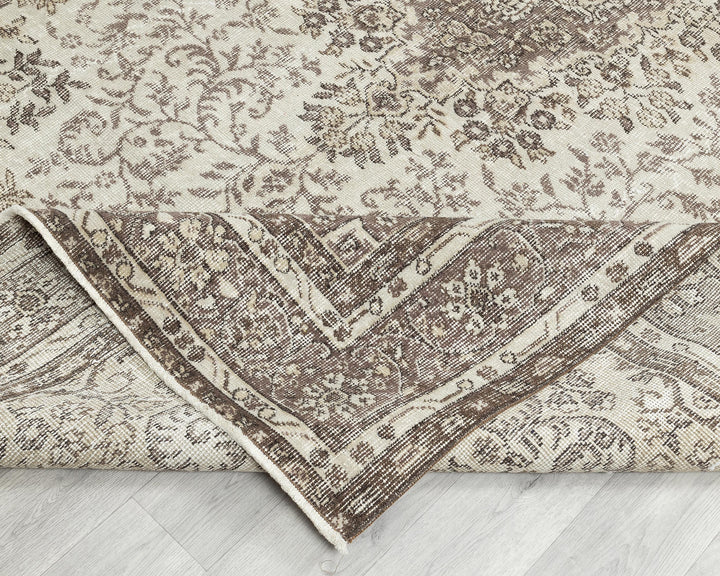Rust Oushak Rug 6' 11" x 10' | No. VR83245