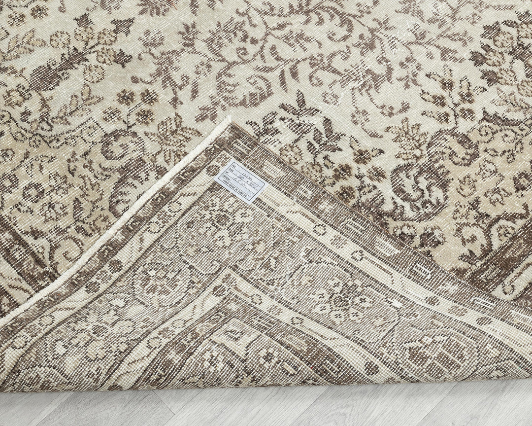 Rust Oushak Rug 6' 11" x 10' | No. VR83245
