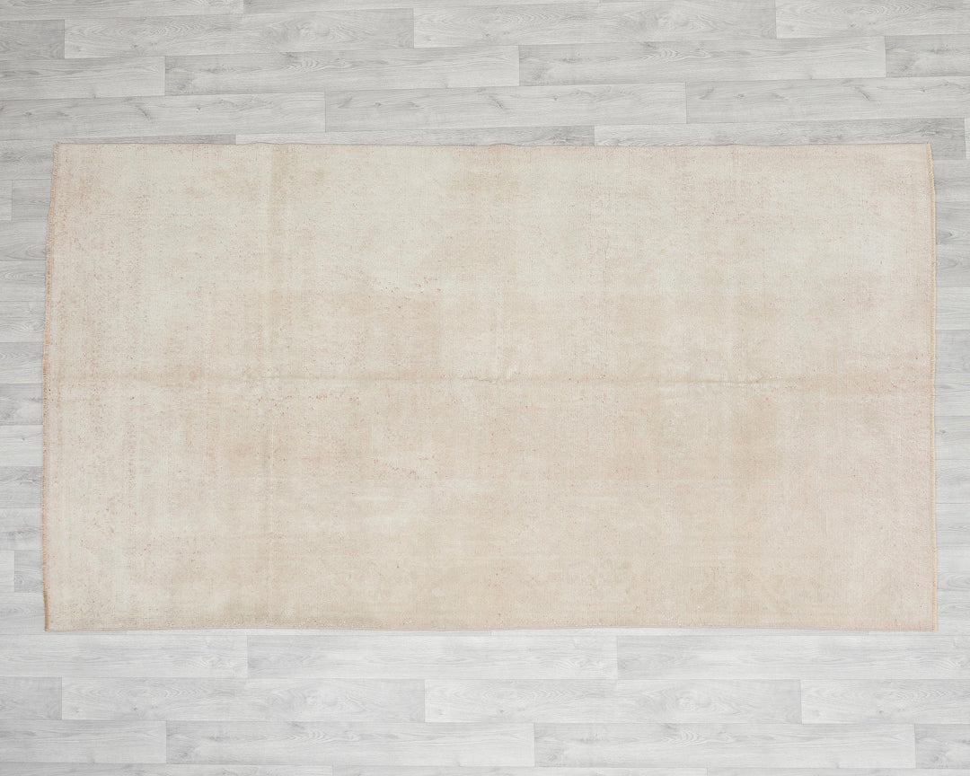 Beige Oushak Rug 4' 9" x 7' 10" | No. VR64343