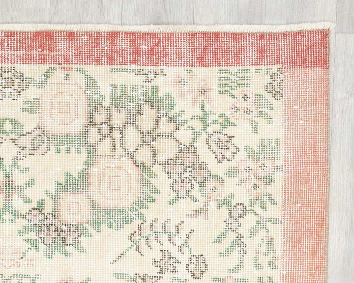 Oushak Rug 3' 7" x 6' 8" | No. VR94436