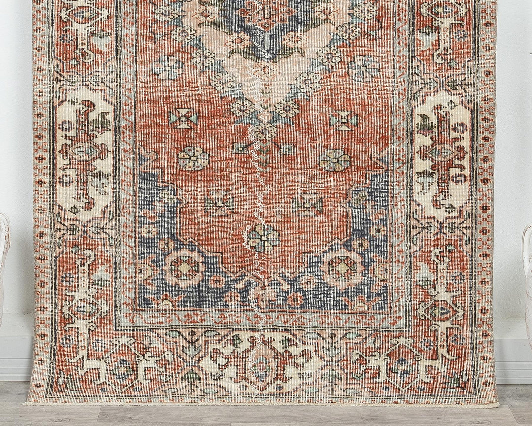 Oushak Rug 3' 11" x 6' 11" | No. VR28957