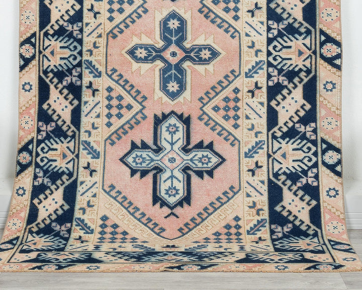 Neutral Oushak Rug 3' 7" x 6' 1" | No. VR21846