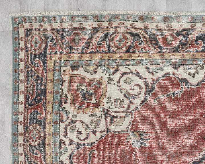 Oushak Rug 10' 11" x 6' 9" | No. VR56456