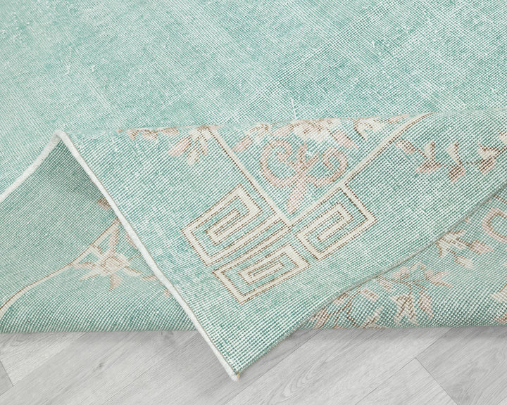 Blue Oushak Rug 6' 10" x 10' 4" | No. VR60416