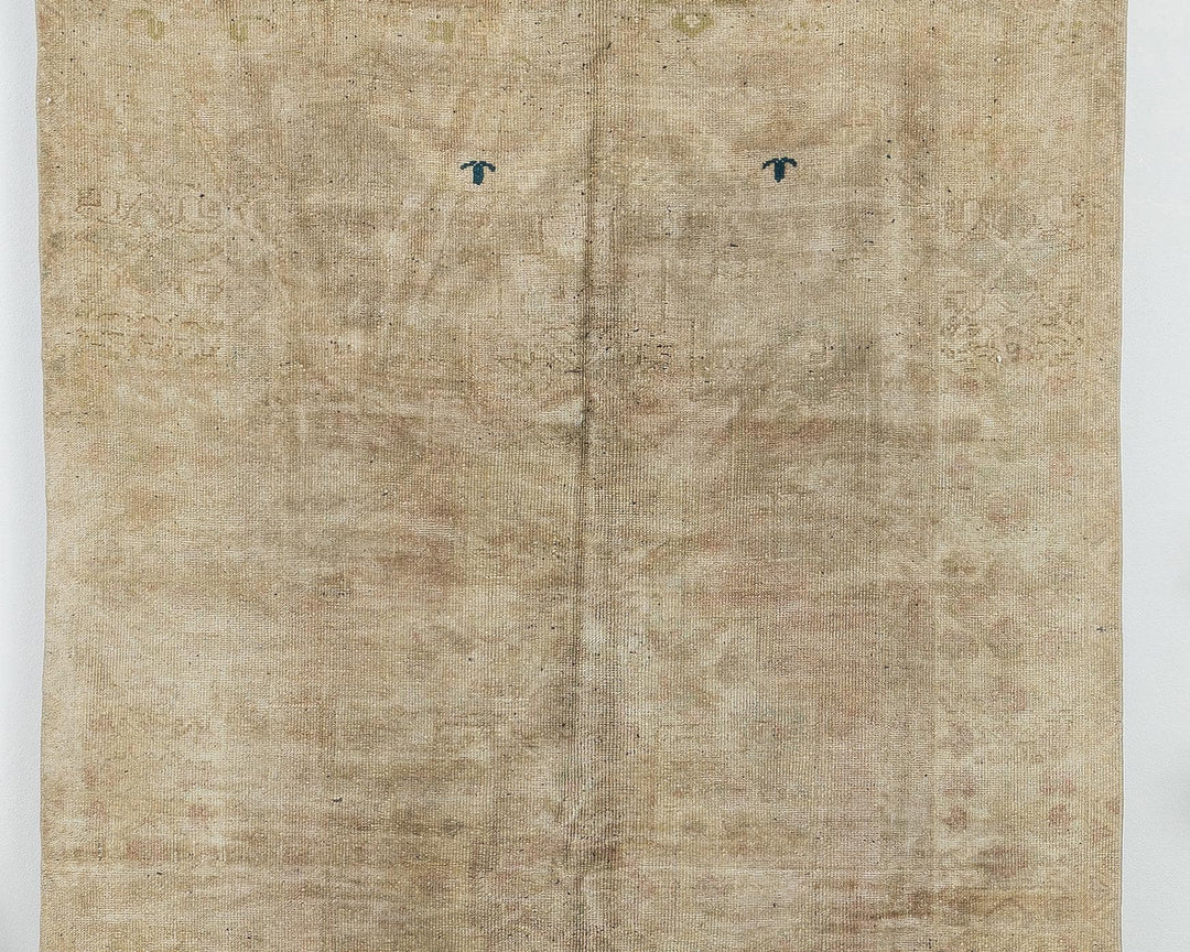 Brown Oushak Rug 4' 5" x 8' 5" | No. VR22384