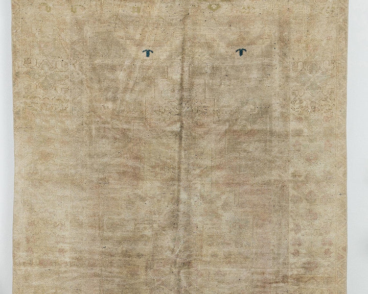Brown Oushak Rug 4' 5" x 8' 5" | No. VR22384