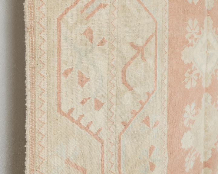 Beige Oushak Rug 5' 1" x 7' 7" | No. VR48243
