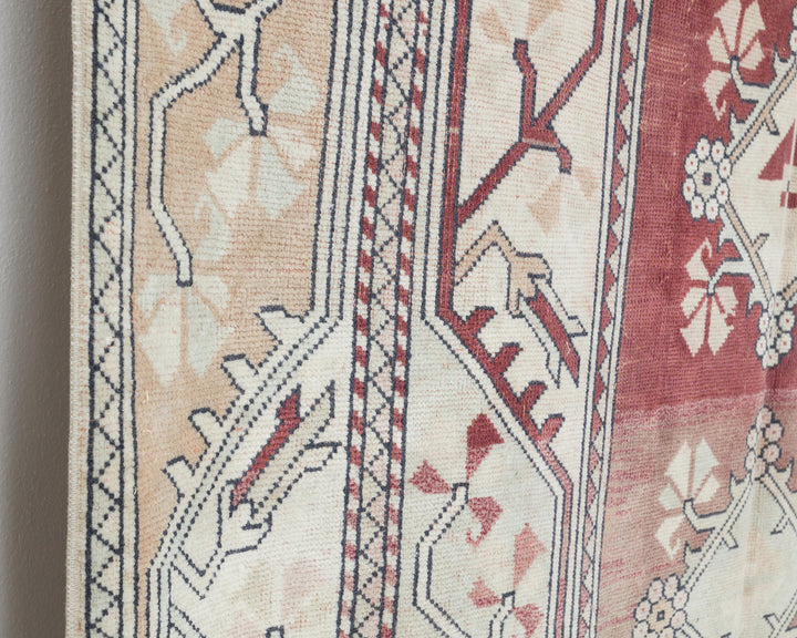 Beige Oushak Rug 5' x 8' 6" | No. VR59164