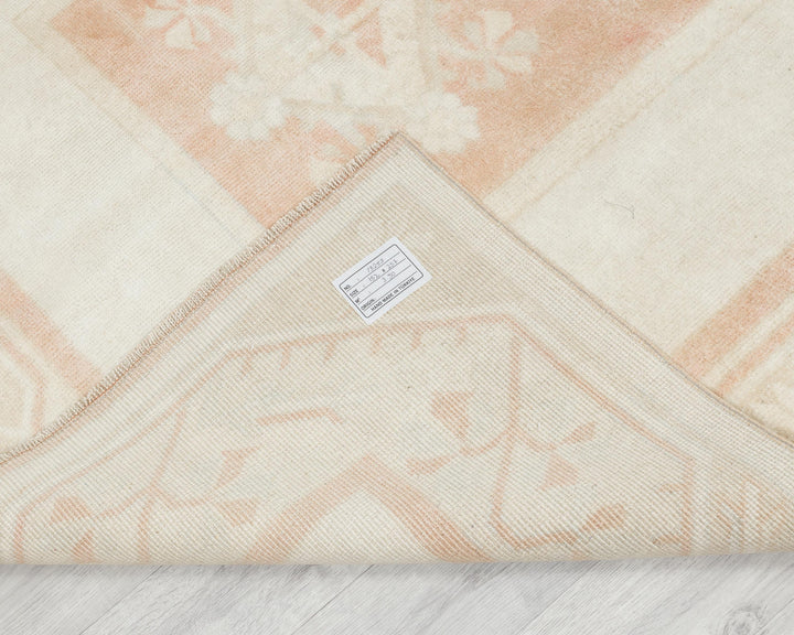 Beige Oushak Rug 5' x 8' 5" | No. VR74710