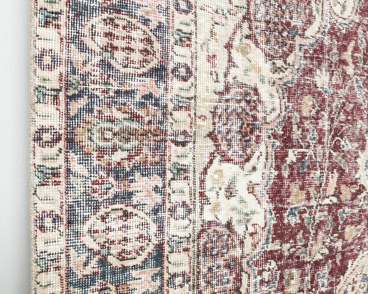 Red Oushak Rug 5' 2" x 8' 7" | No. VR75765