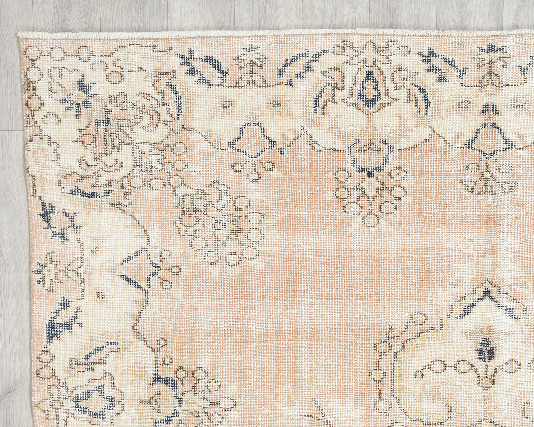 Neutral Oushak Rug 5' 11" x 9' 8" | No. VR30767