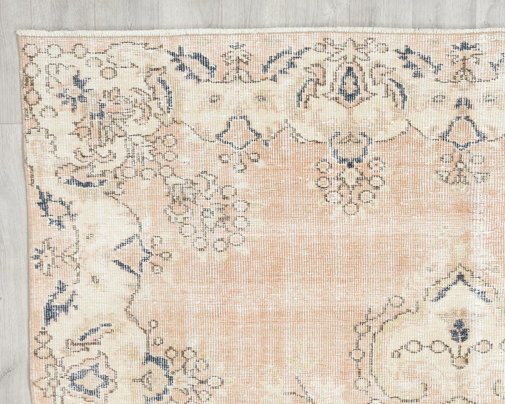 Neutral Oushak Rug 5' 11" x 9' 8" | No. VR30767