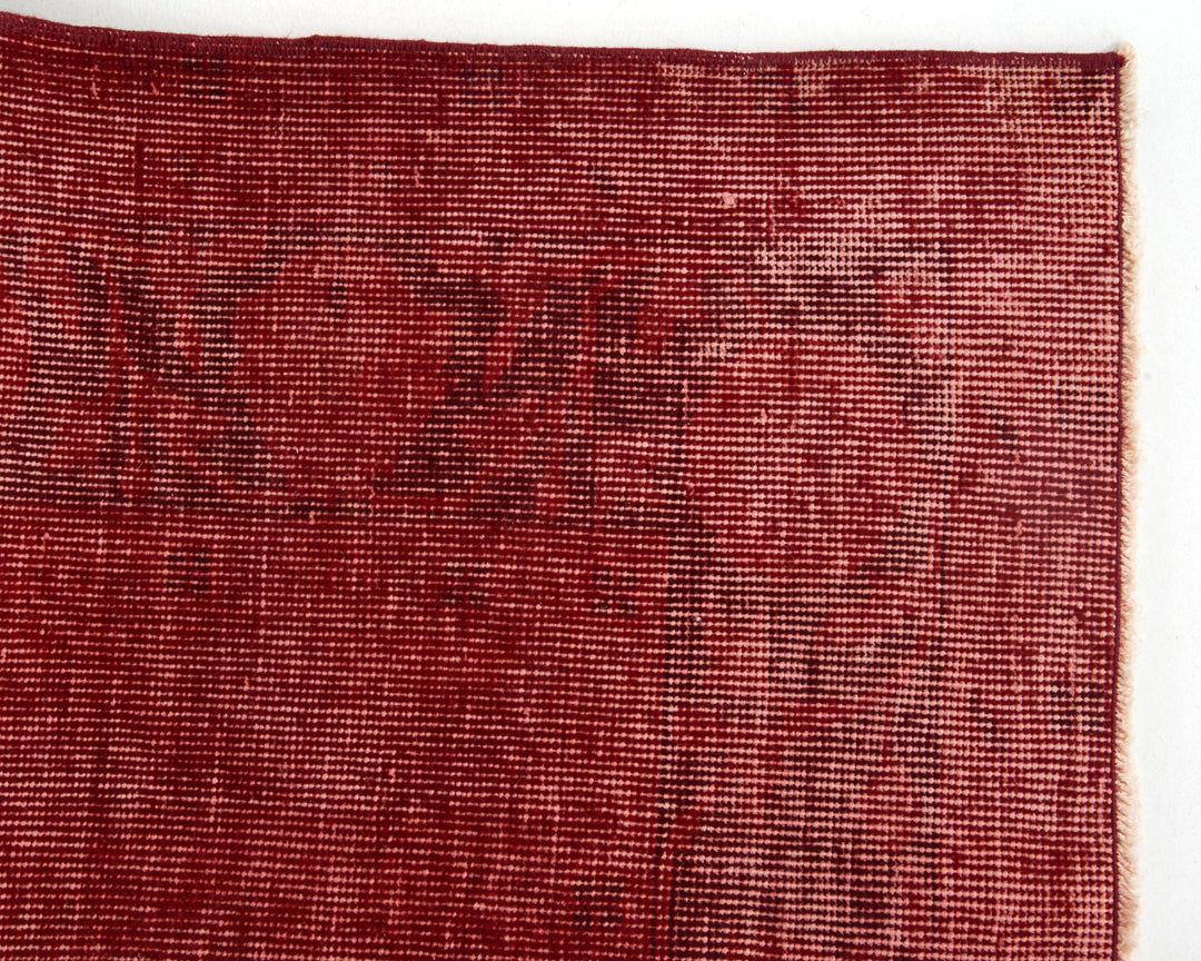 Red Vintage Turkish Rug 4' 5" x 8' 2" | No. VR78043