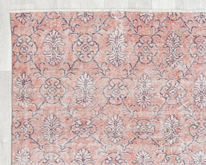 Red Oushak Rug 5' 4" x 8' 8" | No. VR10730
