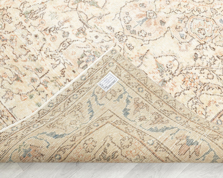 Beige Oushak Rug 4' 11" x 8' 5" | No. VR51968