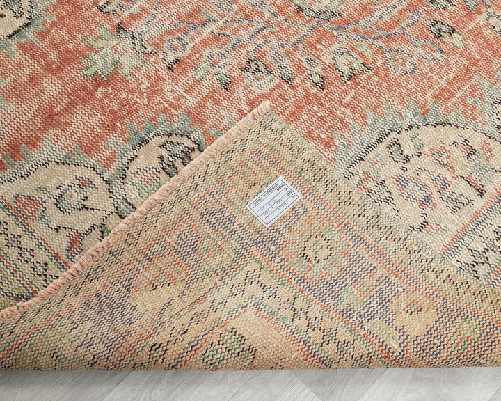 Faded Oushak Rug 5' 10" x 9' 10" | No. VR24989