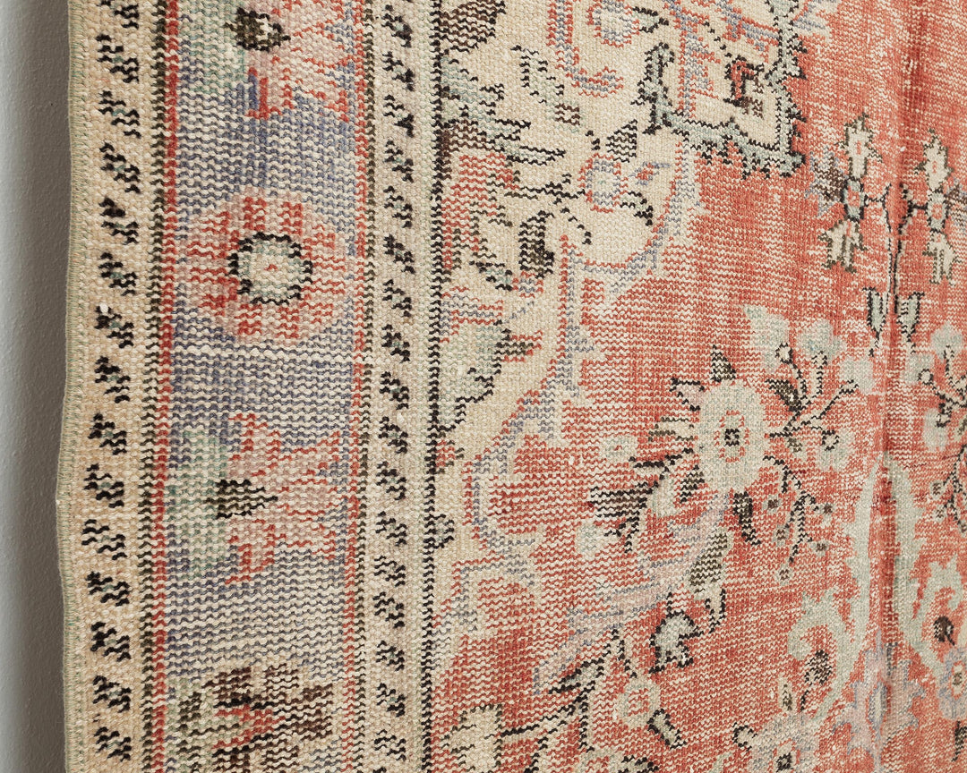 Faded Oushak Rug 5' 10" x 10' | No. VR23304