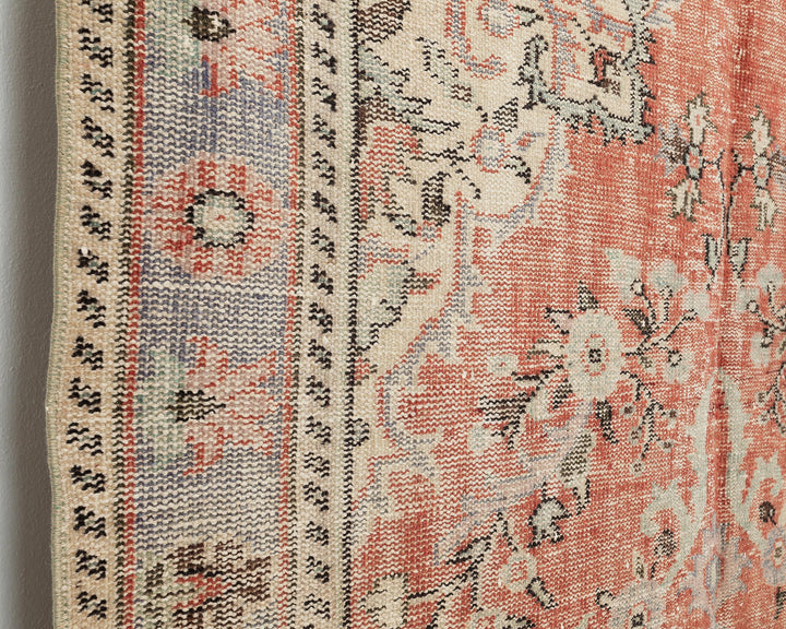 Faded Oushak Rug 5' 10" x 10' | No. VR23304