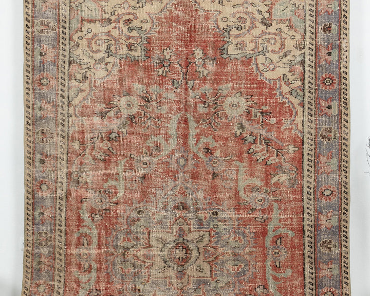 Faded Oushak Rug 5' 10" x 10' | No. VR23304