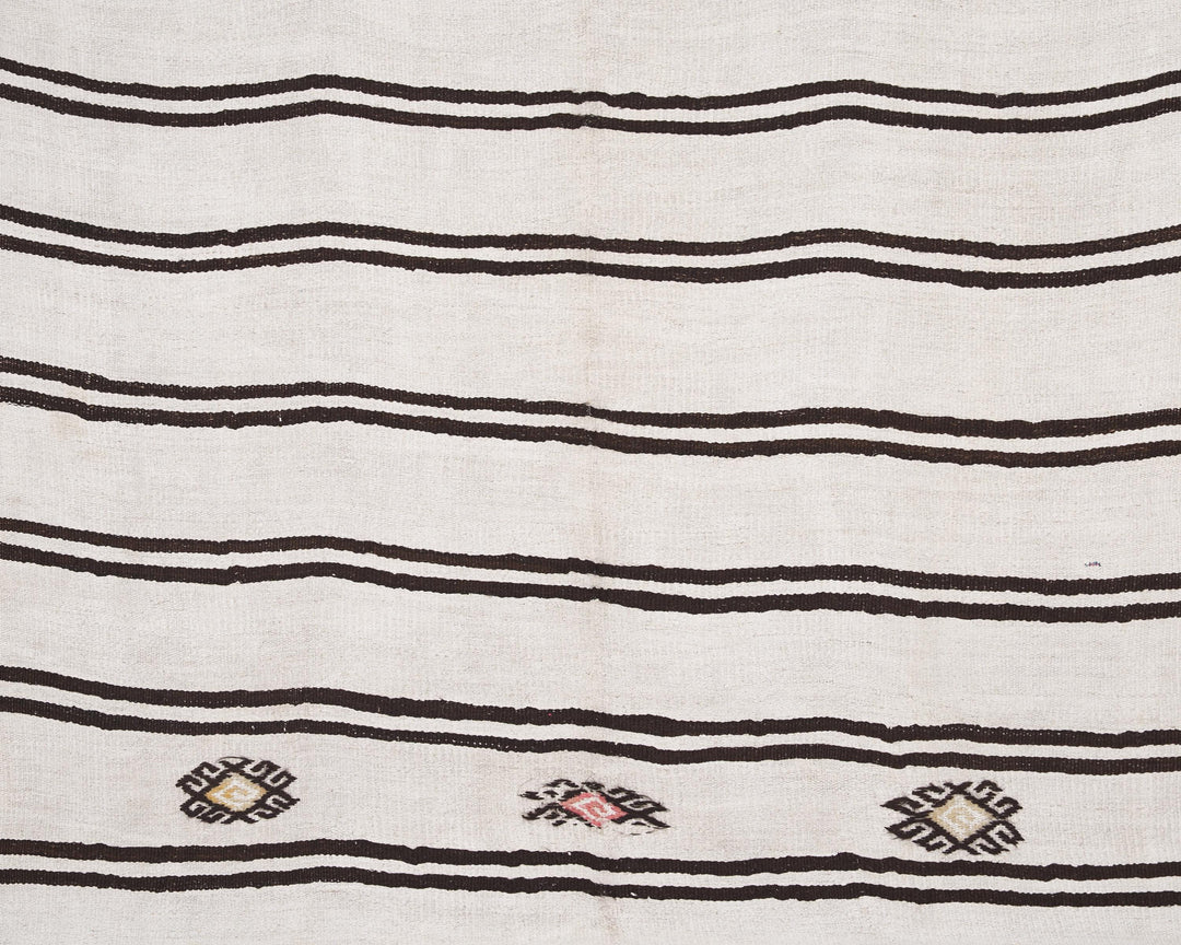 Black Kilim Rug 12' 4" x 6' 7" | No. VR59976