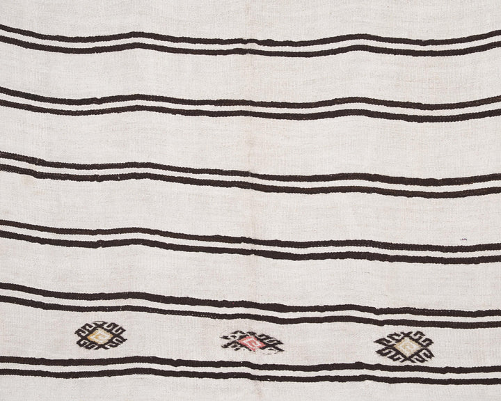 Black Kilim Rug 12' 4" x 6' 7" | No. VR59976