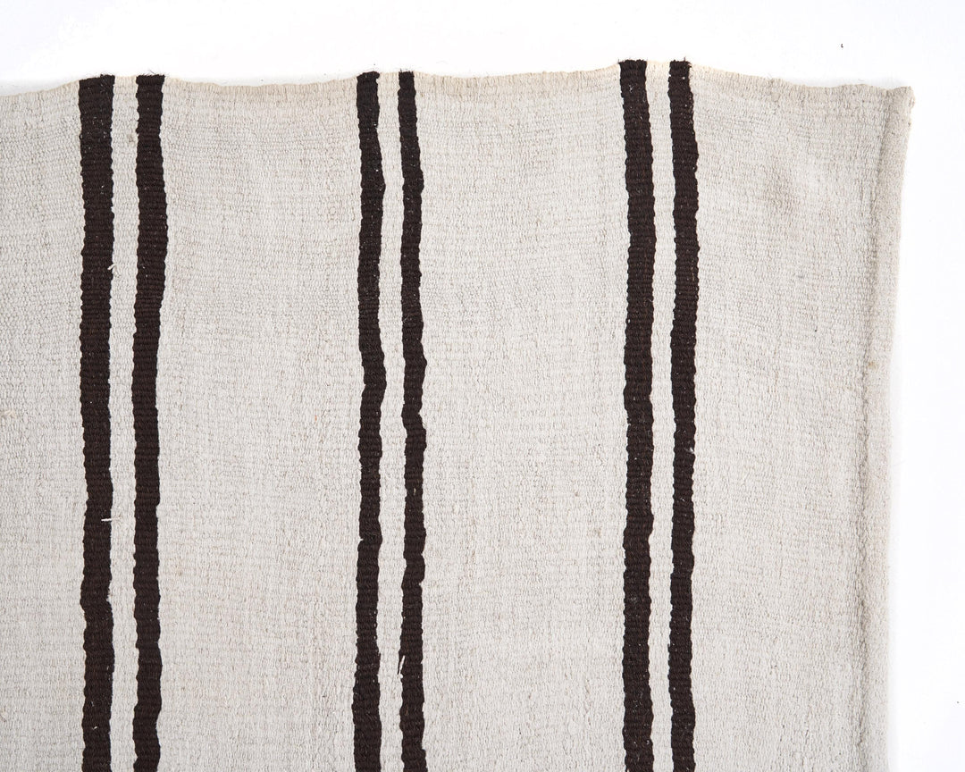 Black Kilim Rug 12' 4" x 6' 7" | No. VR59976