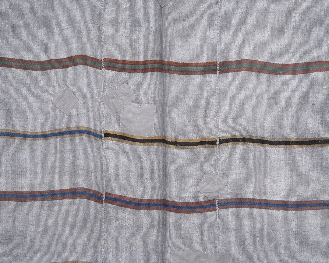 Gray Kilim Rug 6' x 9' 5" | No. VR30013
