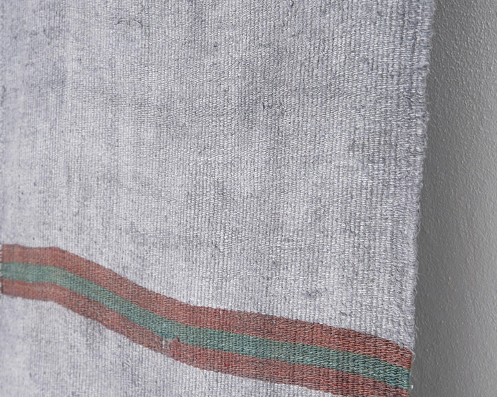 Gray Kilim Rug 6' x 9' 5" | No. VR30013