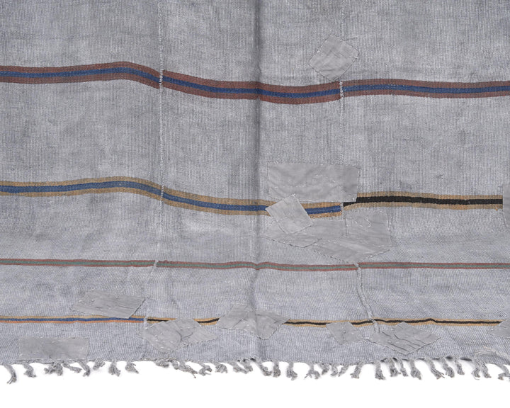 Gray Kilim Rug 6' x 9' 5" | No. VR30013