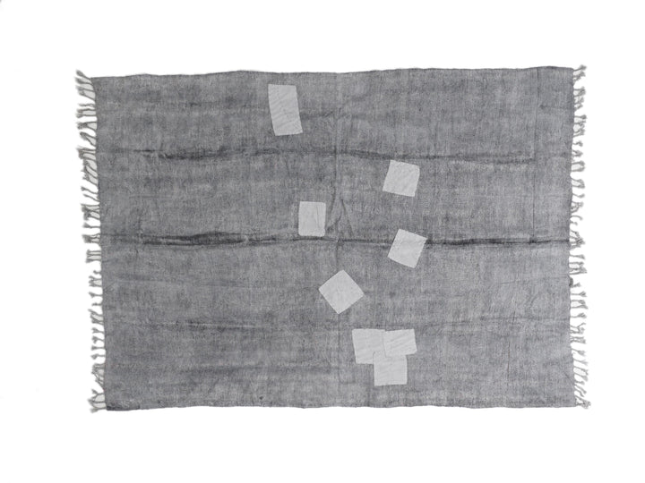Gray Kilim Rug 5' 5" x 7' 7" | No. VR12434