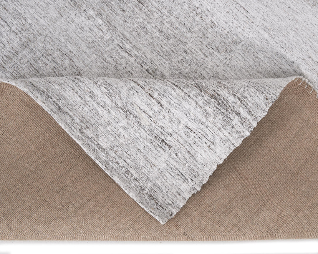Gray Kilim Rug 5' 9" x 9' 2" | No. VR17296