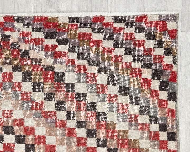 Neutral Oushak Rug 3' 9" x 5' 9" | No. VR96089
