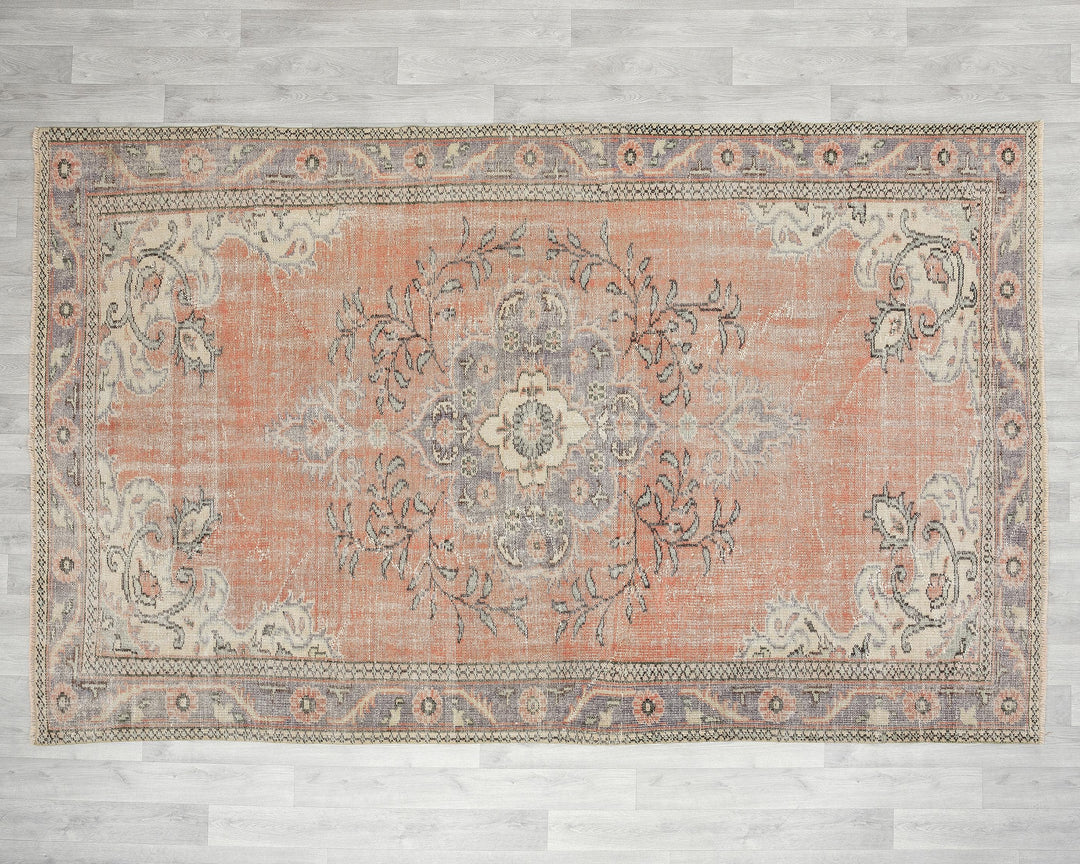 Oushak Rug 6' 4" x 9' 8" | No. VR19222
