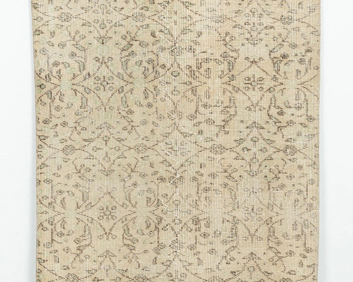 Beige Oushak Rug 2' 8" x 6' 4" | No. VR58637