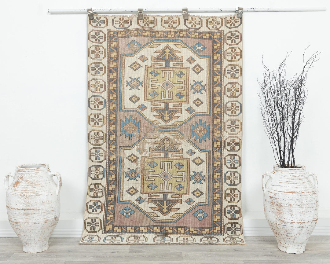 Oushak Rug 3' 6" x 5' 4" | No. VR21035