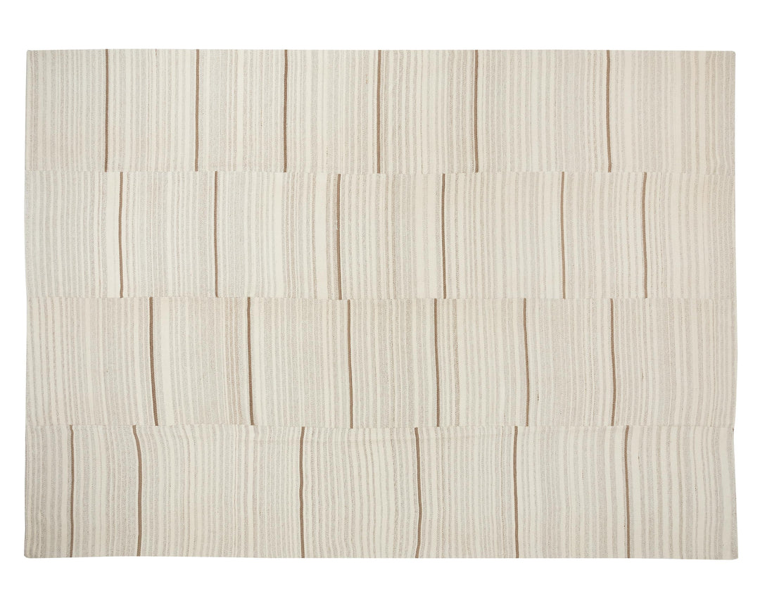 Beige Kilim Rug 9' 6" x 13' | No. VR63073