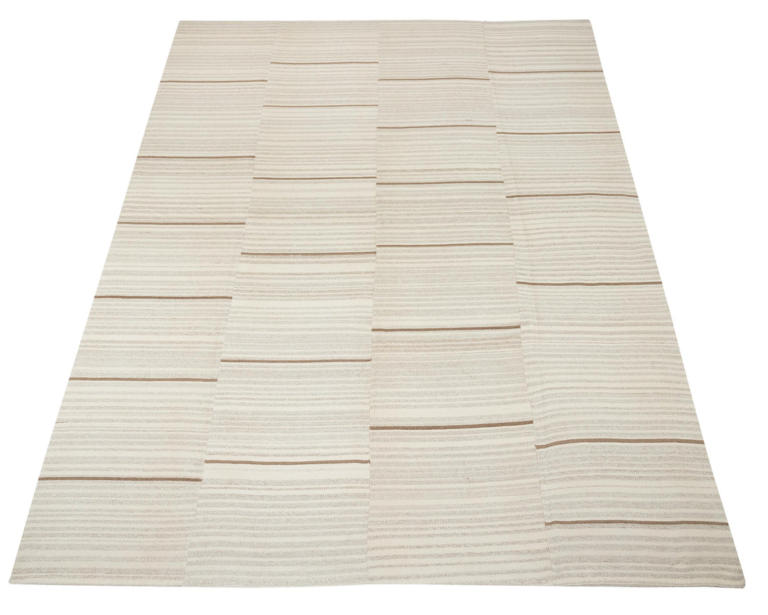 Beige Kilim Rug 9' 6" x 13' | No. VR63073