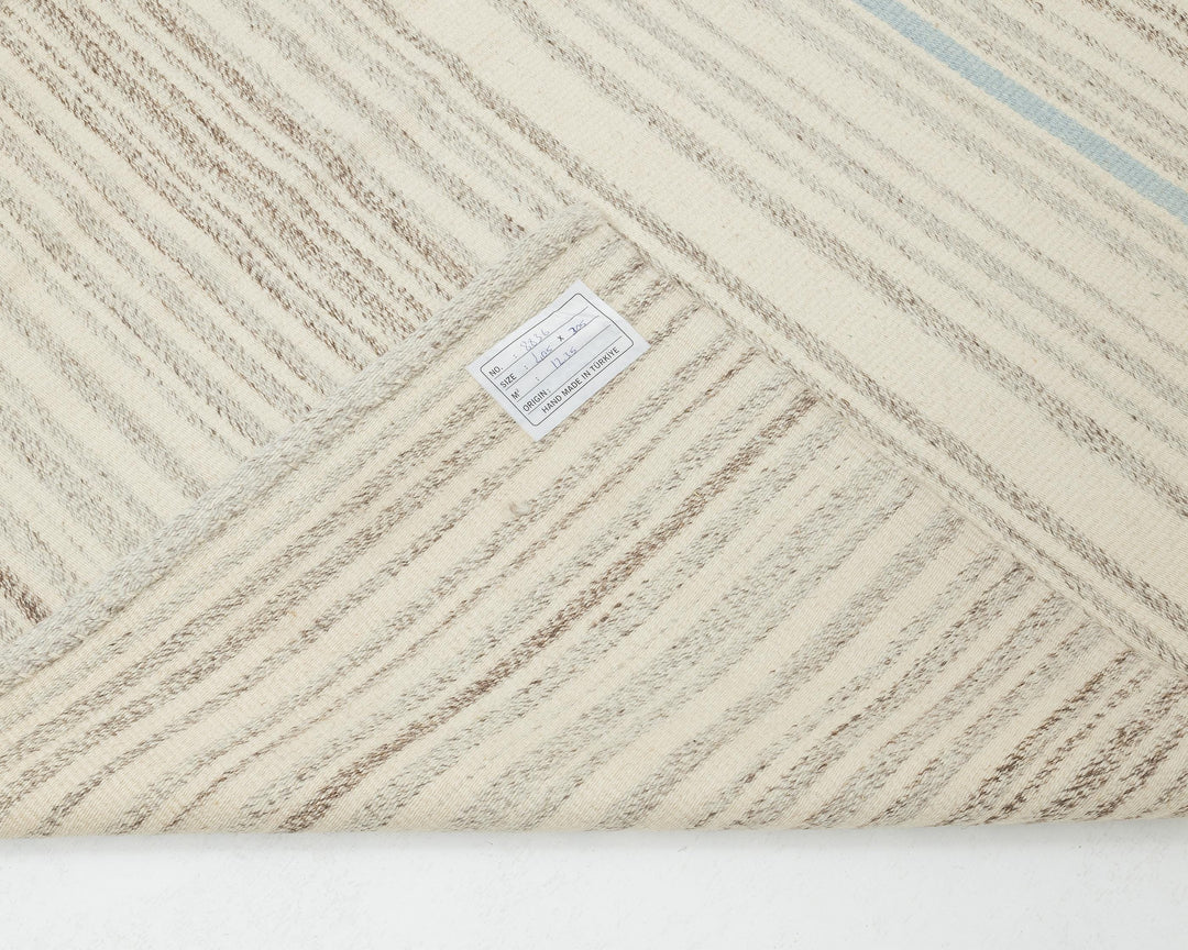 Beige Kilim Rug 10' x 13' 2" | No. VR39841