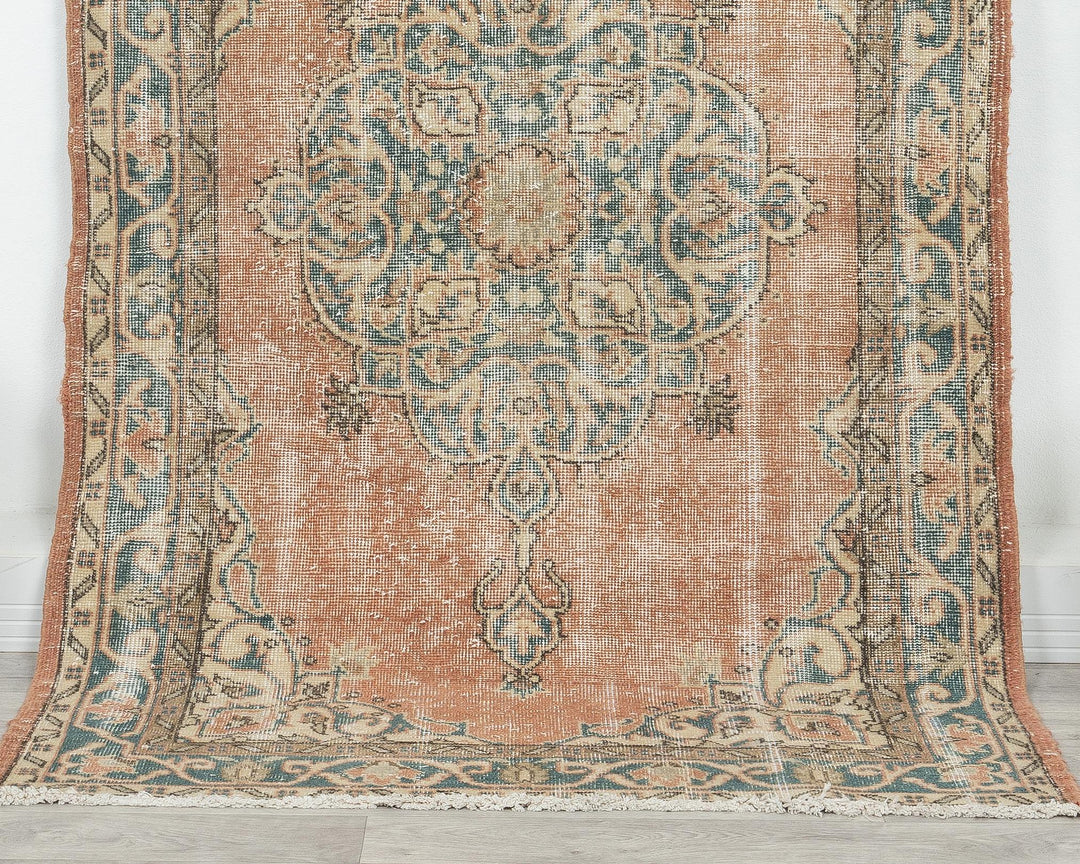 Pastel Oushak Rug 3' 9" x 6' 5" | No. VR27212