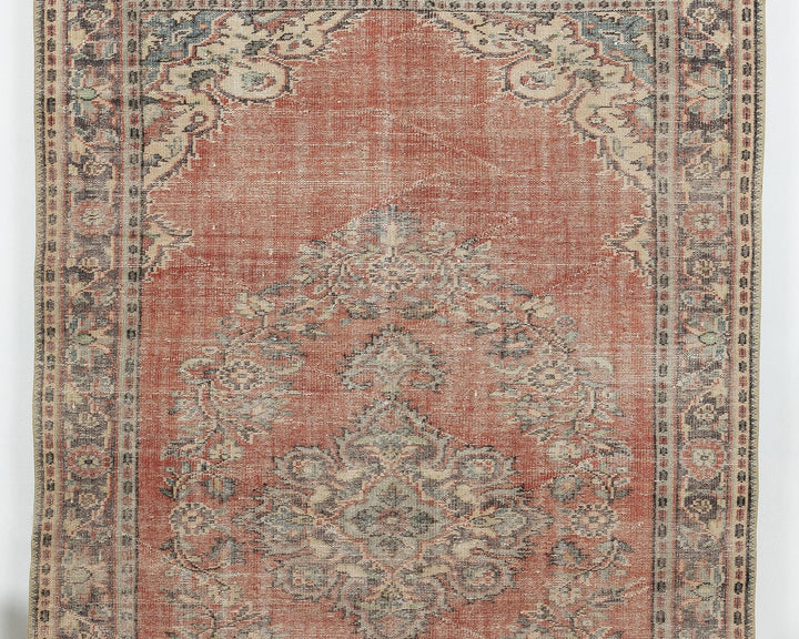 Faded Oushak Rug 5' 11" x 10' | No. VR57206