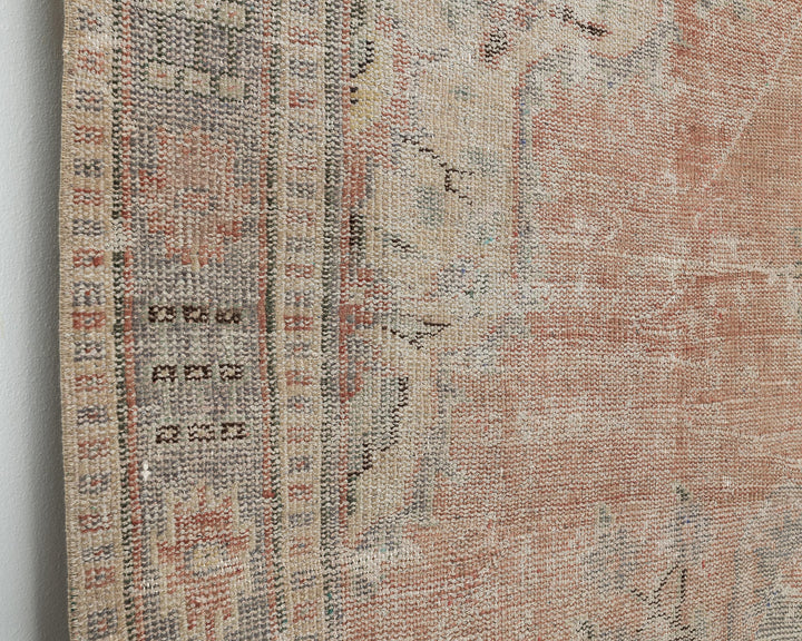 Faded Oushak Rug 5' 11" x 9' 4" | No. VR86236