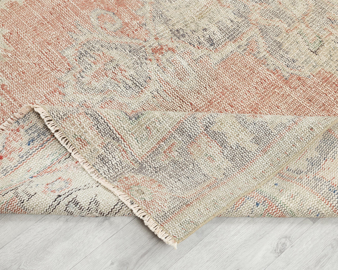 Faded Oushak Rug 5' 2" x 7' 3" | No. VR47348