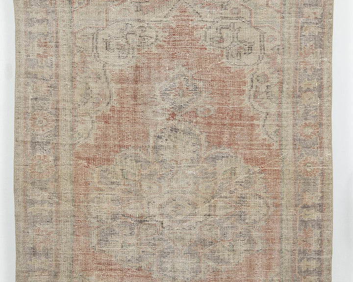 Faded Oushak Rug 5' 2" x 7' 3" | No. VR47348